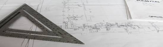 Construction blueprint